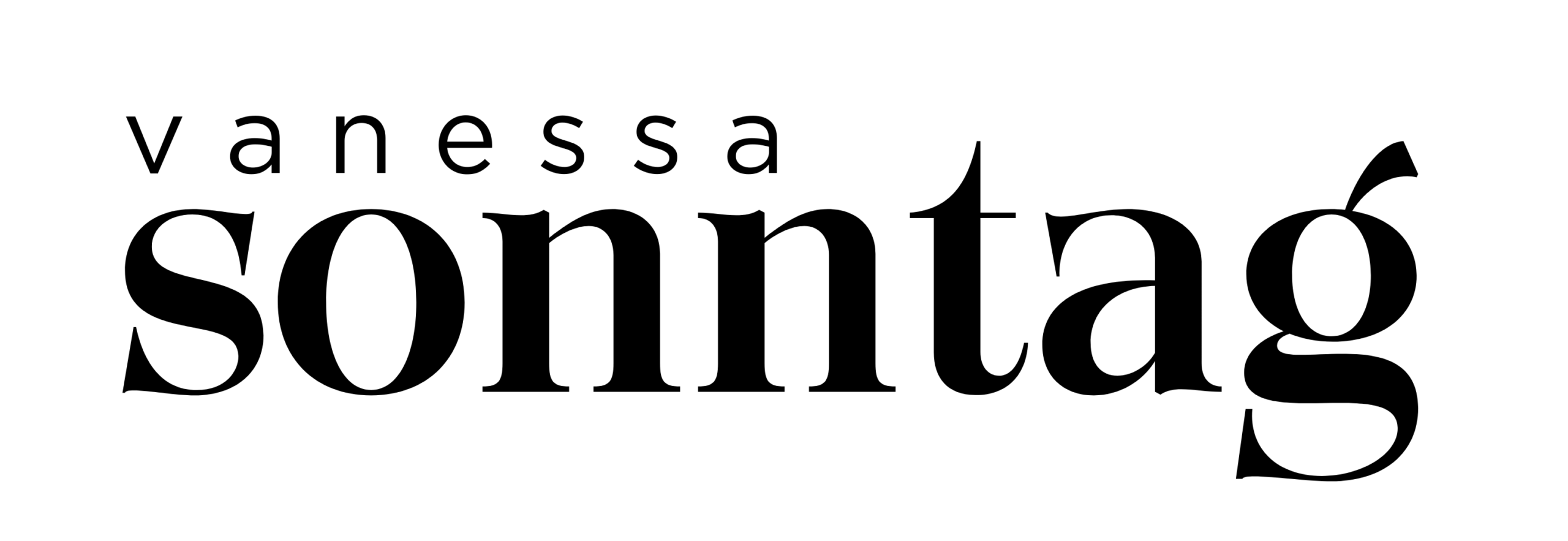 Schrift Logo Schwarz